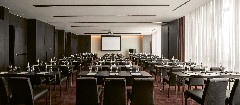 A conference room at The Bvlgari Hotel Shanghai