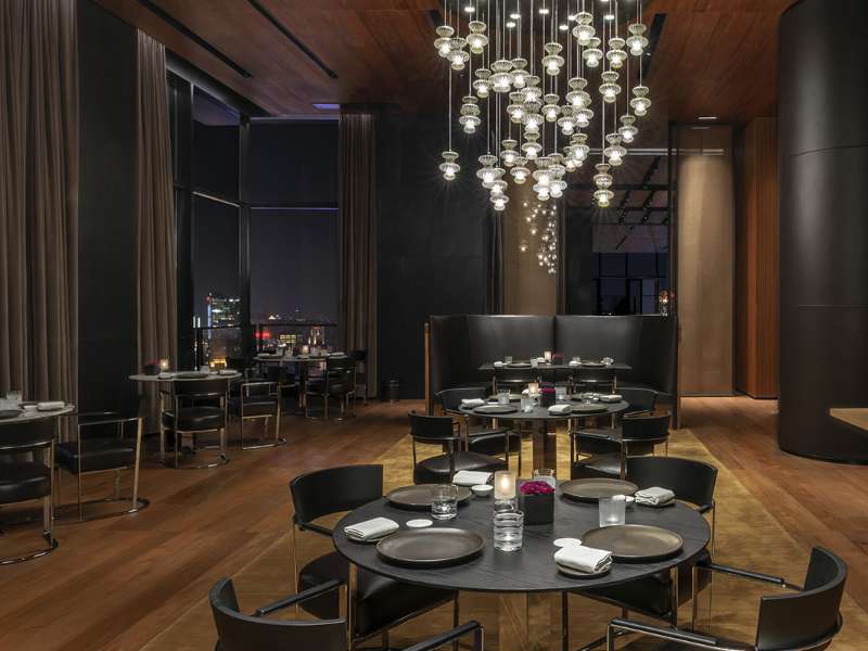 Il Ristorante-Niko Romito by night at The Bvlgari Hotel Shanghai