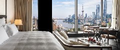 The rooms at The Bvlgari Hotel Shanghai